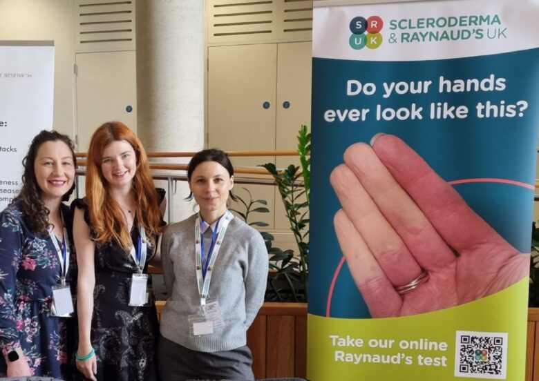 SRUK staff at an event